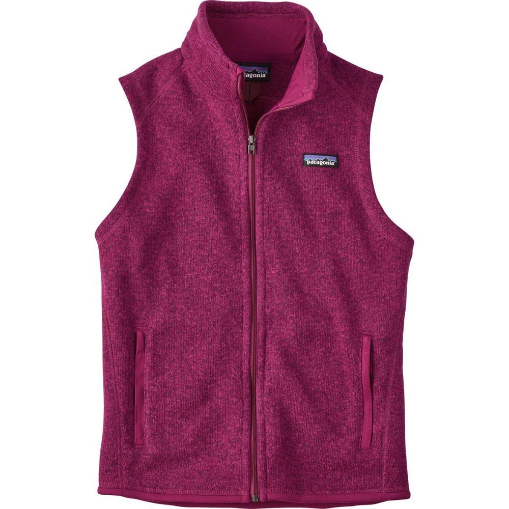 Patagonia Better Sweater Vest in Magenta size S
